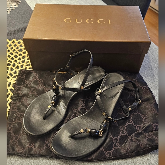 Size 35½C | Gucci Authentic flat sandals - Picture 2 of 13